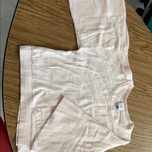 Cabi size small powdered pink pullover